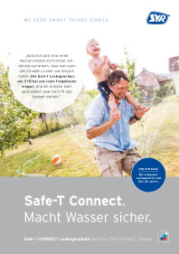 Safe-T Connect Leckageschutz für das Einfamilienhaus