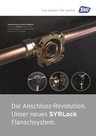 Die Anschluss-Revolution. Unser neues SYRLock Flanschsystem